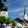 Alt-Garmisch mit Alter Kirche und Bräustüberl
